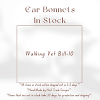 Walking Vet Bill Ear Bonnet 