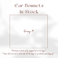 Grey Ear Bonnets